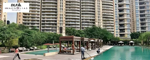 DLF Magnolias clubhouse