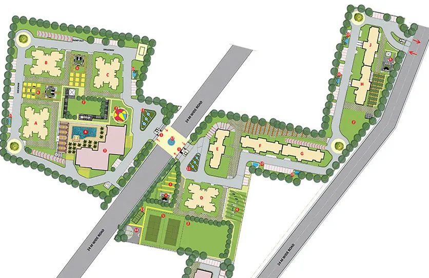 DLF Primus master plan